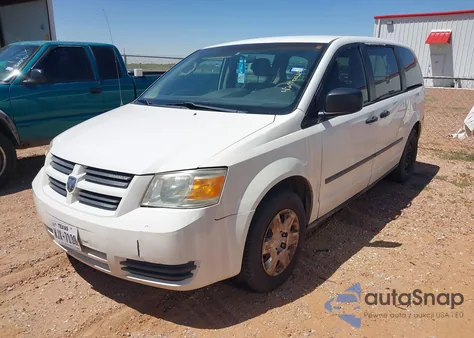 2008 Dodge Grand Caravan Se from USA, damaged, VIN 2D8HN44H28R104715
